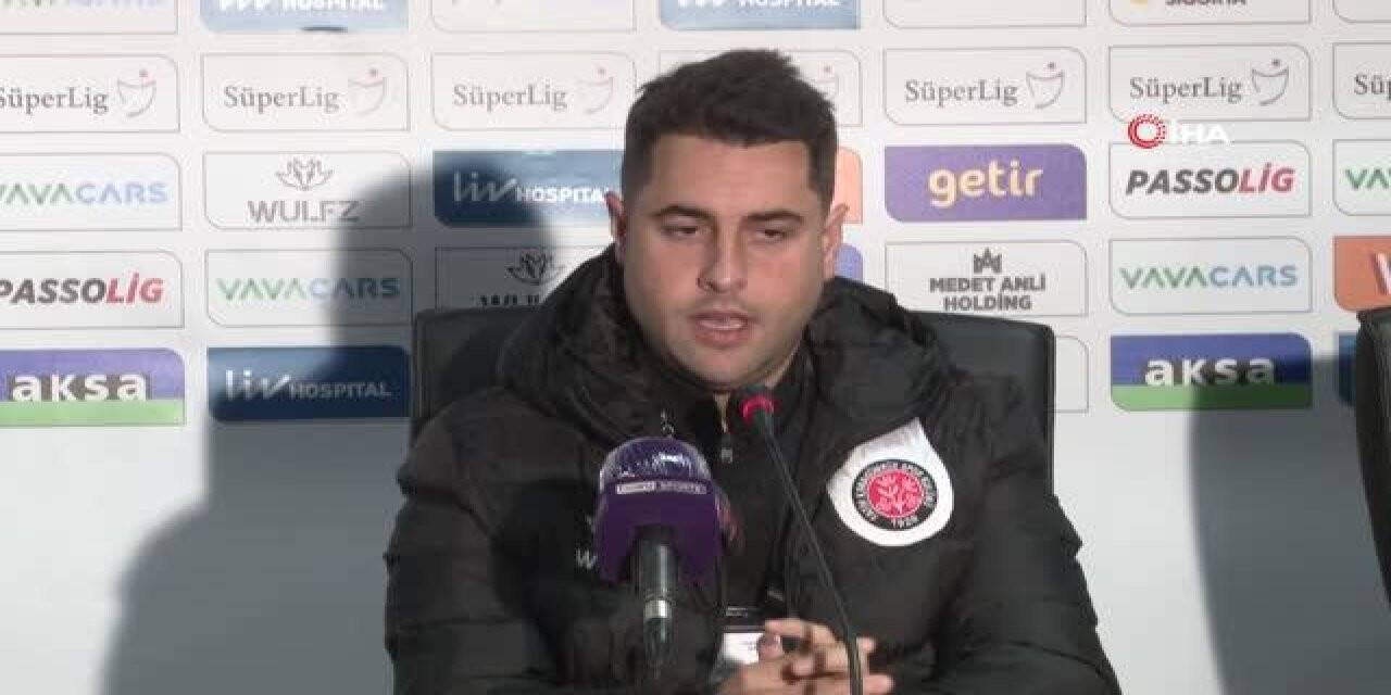 Felipe Sanchez Mateos: İyi başladık ama gerisini getiremedik