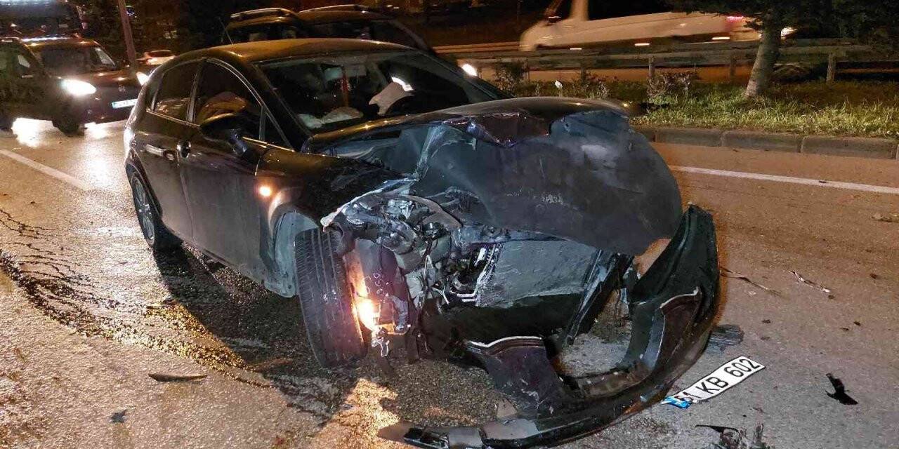 Samsun’da zincirleme trafik kazası: 4 yaralı