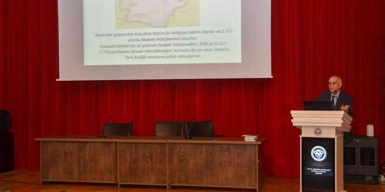 EBYÜ’de “Ahıska Türkleri ve Sürgündeki Aşıklık Geleneği” temalı konferans verildi