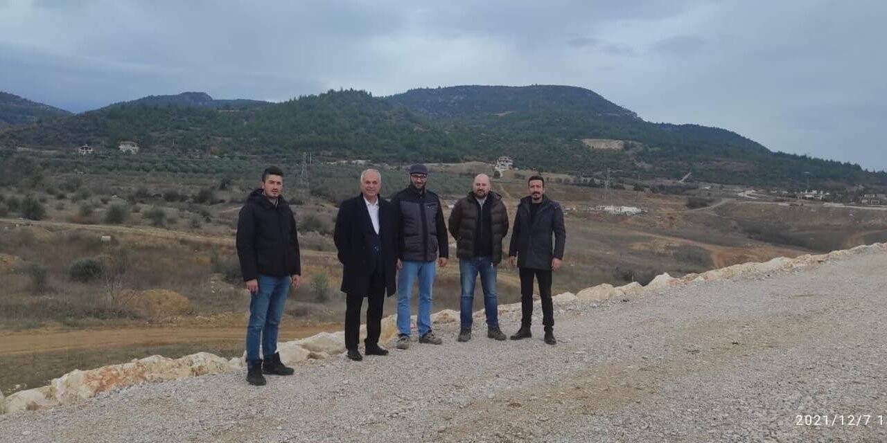 Başkan Yaman, Bayırköy Göletinde gelinen son durumu inceledi