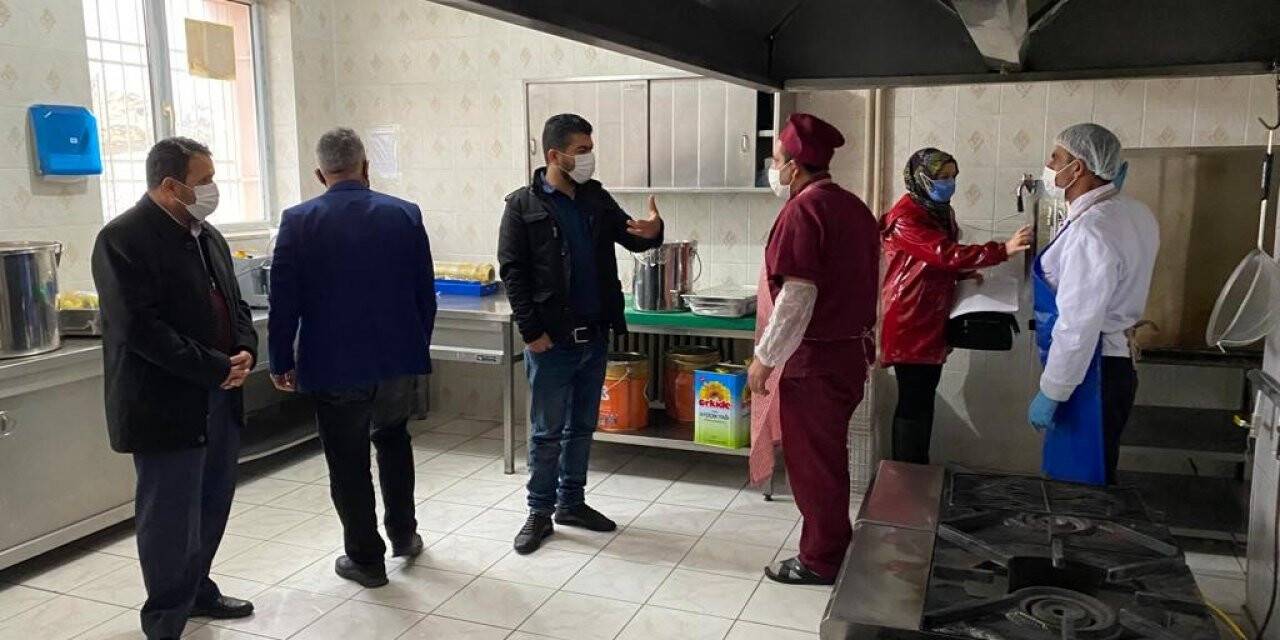 Arguvan’da okul kantinleri ve yemekhanelerine denetim
