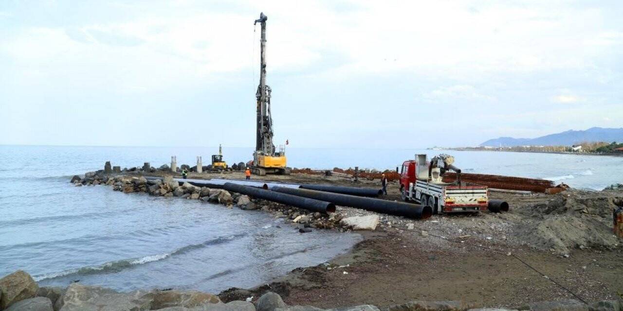 Altınordu’da tarihi iskele yeniden yapılıyor