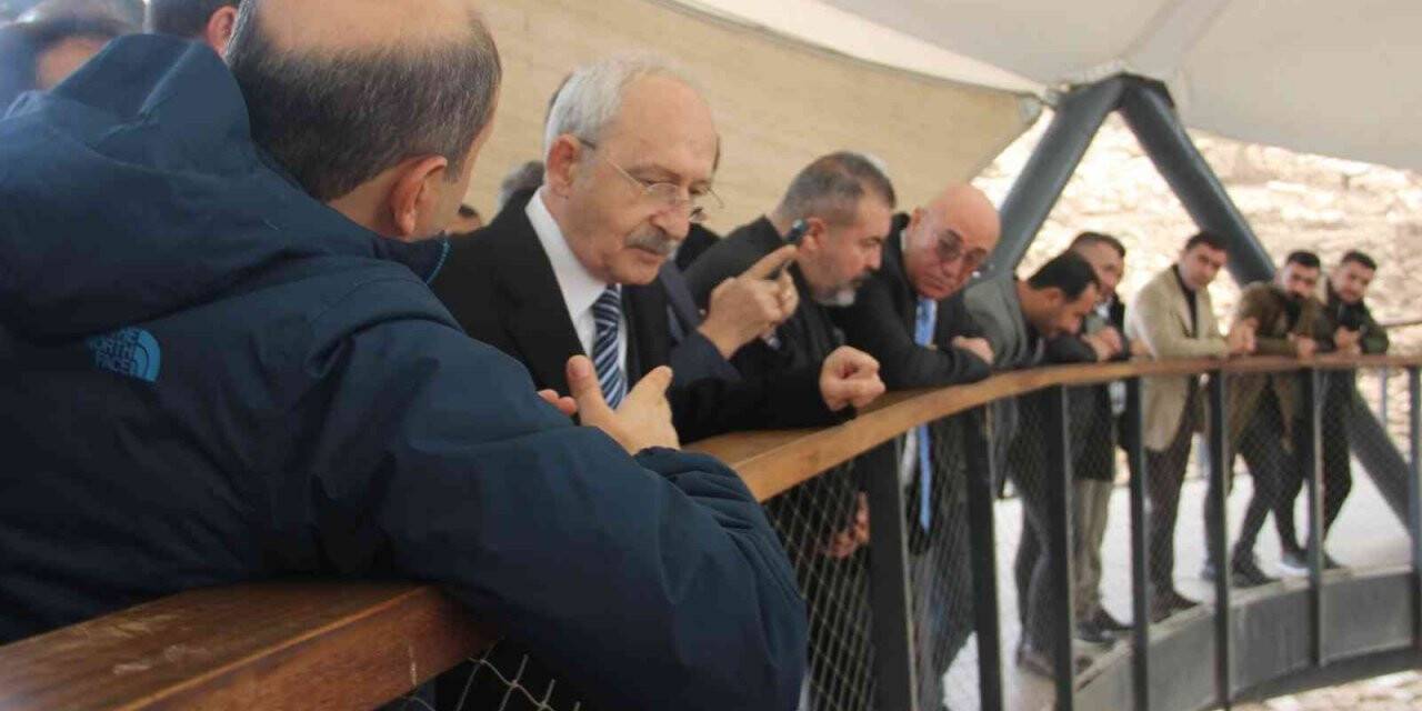 CHP Genel Başkanı Kılıçdaroğlu Göbeklitepe’yi gezdi