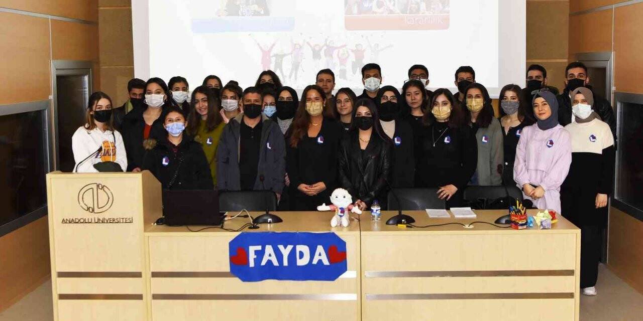 Anadolu Üniversitesi LÖSEV Fayda Kulübü öğrencilerle buluştu