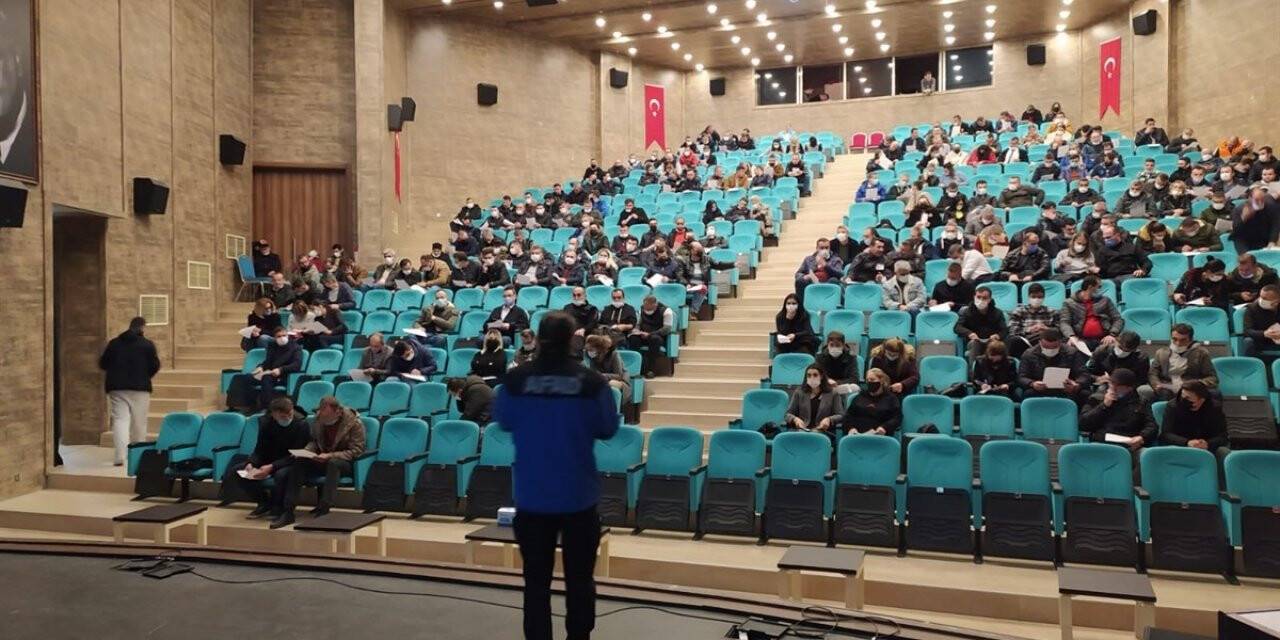 Tekirdağ’da özel güvenlik görevlilerine afet eğitimi