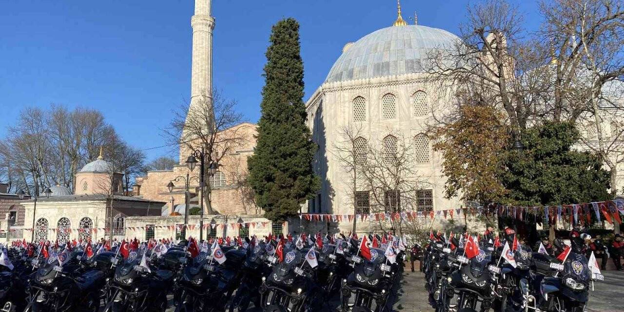 Emniyet Genel Müdürlüğü’ne 215 motosiklet tahsis edildi