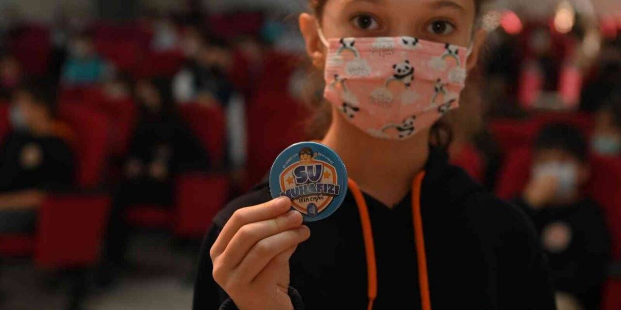 Seminer verilen öğrenciler su muhafızı oldu