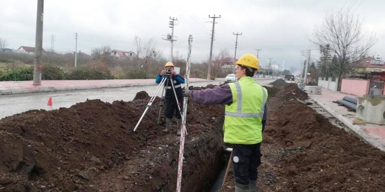 SASKİ, Kuzuluk’ta yağmursuyu hattını yeniliyor