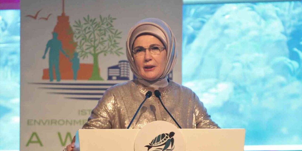 Emine Erdoğan: "Akdeniz kirlilikten olumsuz etkileniyor"