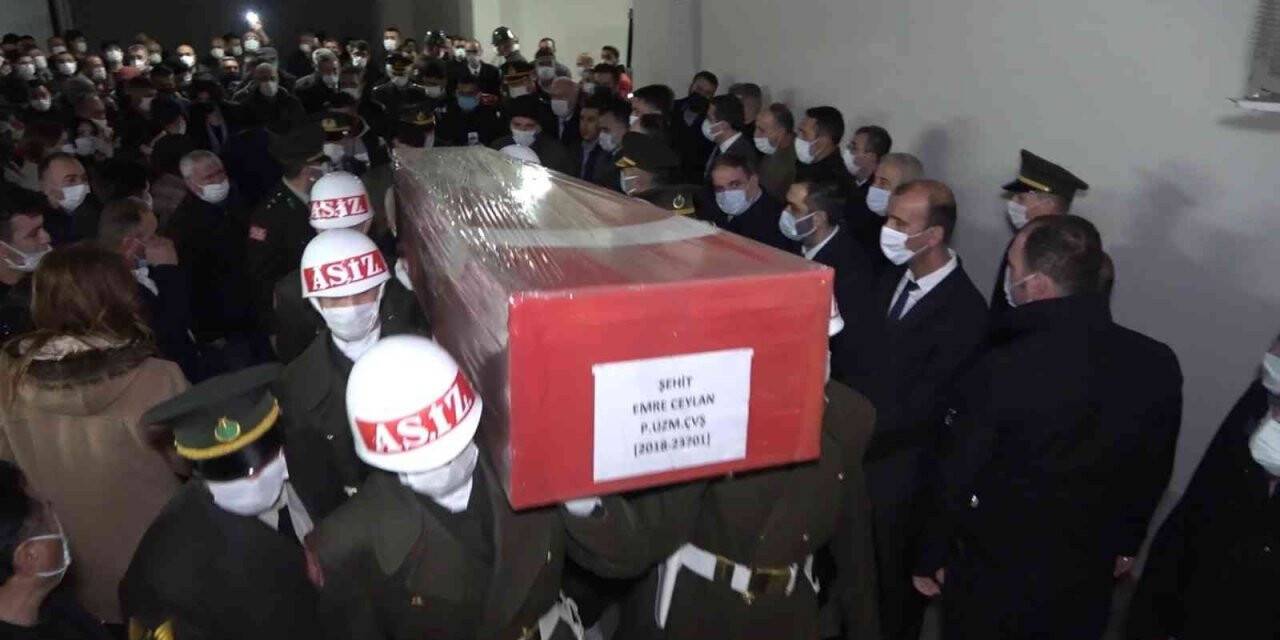 Şehit piyade uzman çavuşun naaşı Kırıkkale’ye getirildi