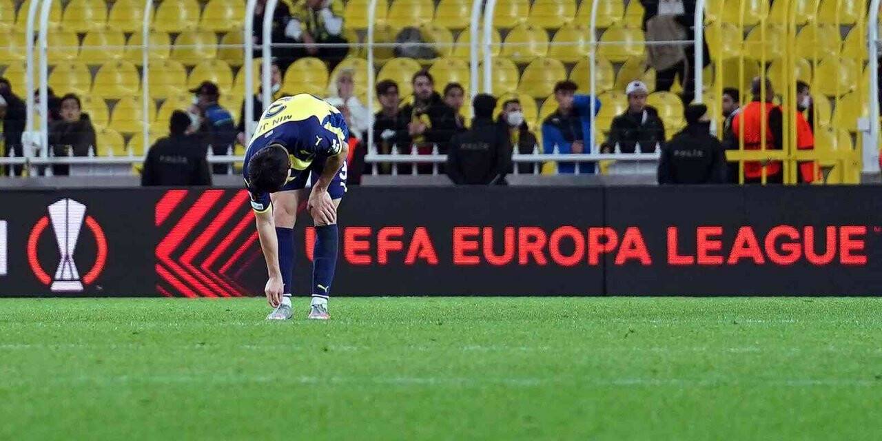 UEFA Avrupa Ligi: Fenerbahçe: 1 - Eintracht Frankfurt: 1 (Maç sonucu)