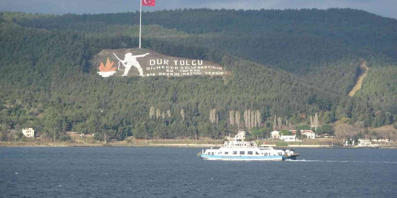 Çanakkale’de ada seferlerine fırtına engeli