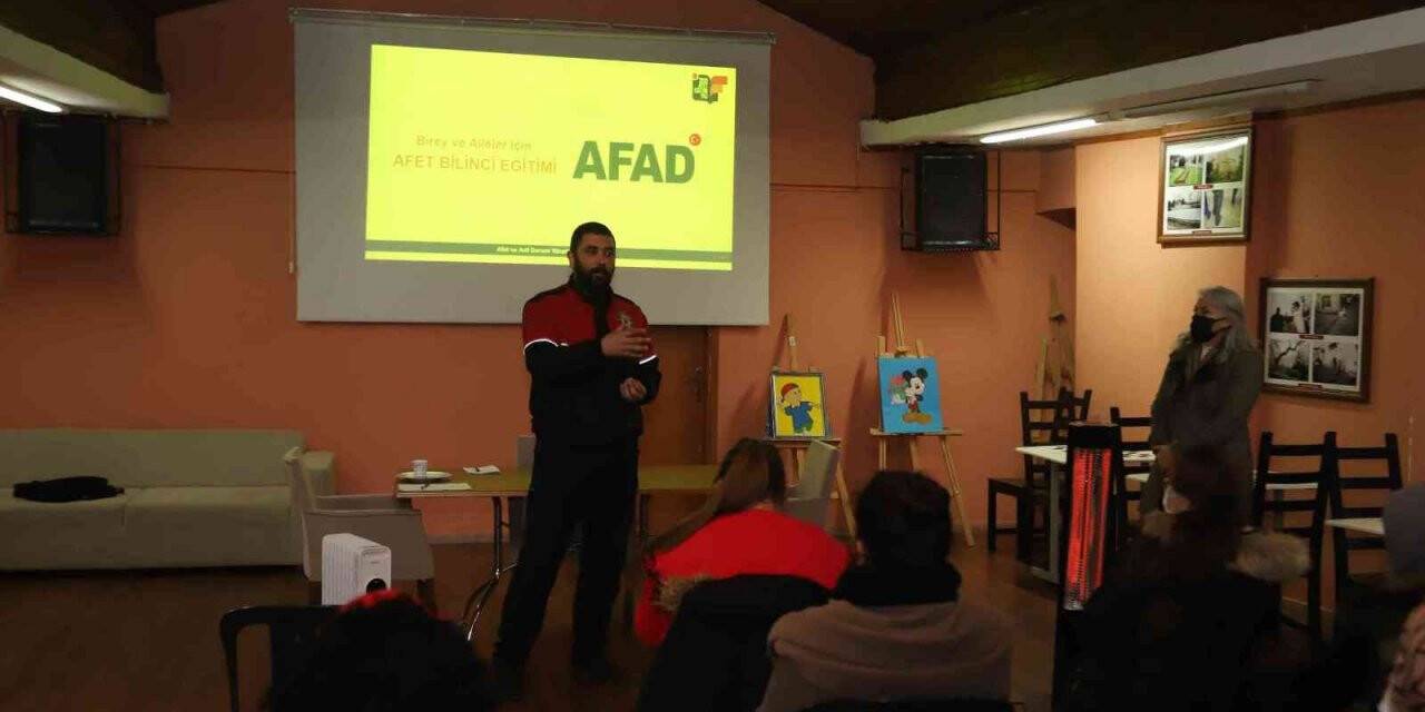 Kartal’da afet bilinci eğitimleri devam ediyor