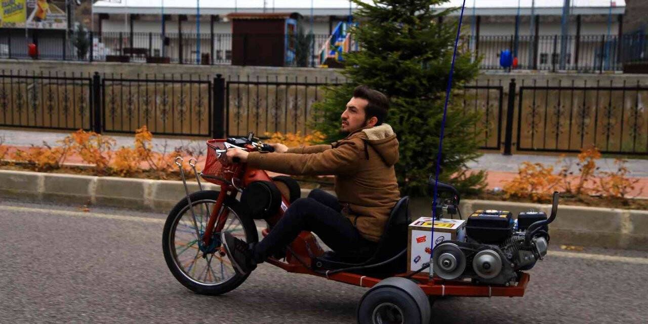 Drift yapmak için kendi araçlarını tasarladılar