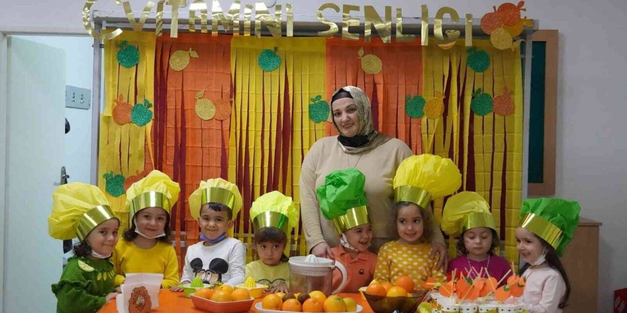 Miniklerin sağlığı için ‘C Vitamini Şenliği’