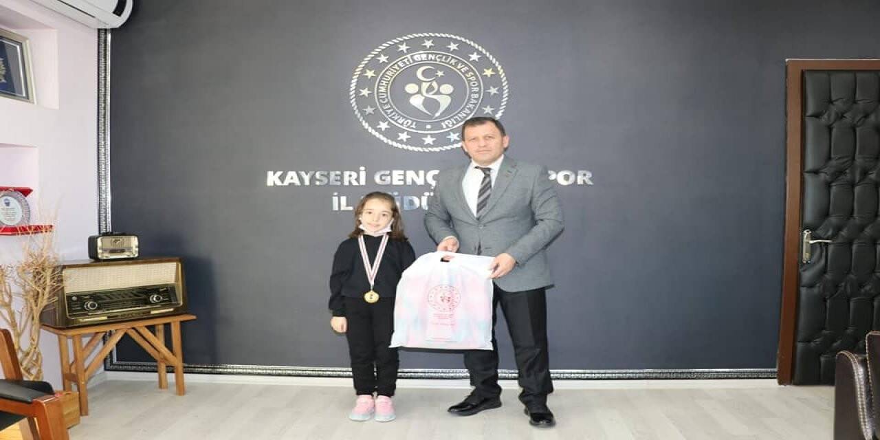 Jimnastik sporcularından Kabakcı’ya ziyaret