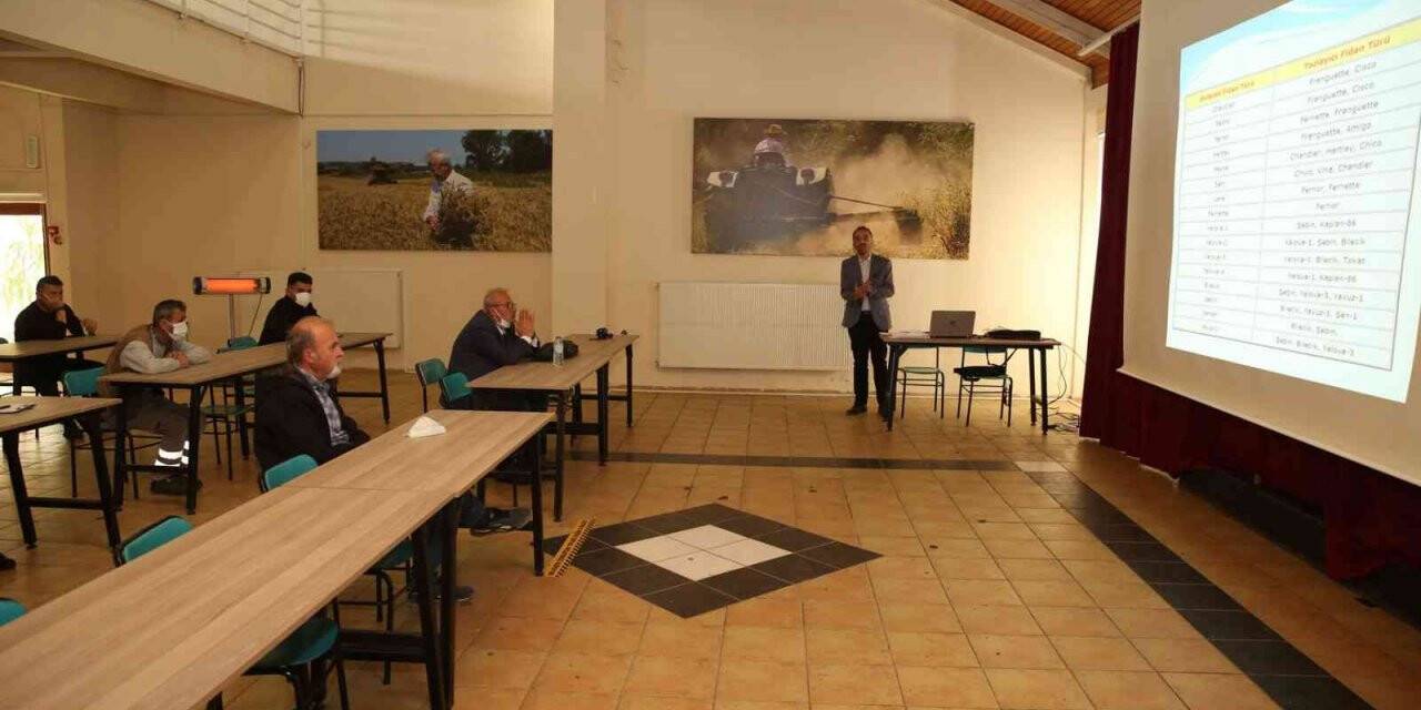 Çiftçi Evi’nde ceviz yetiştiriciliği eğitimi