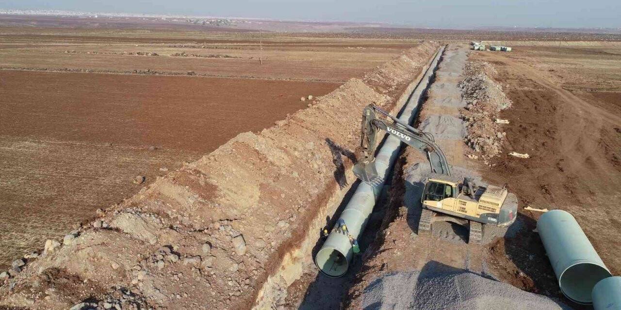DSİ, Diyarbakır’da sulama inşaatlarına devam ediyor