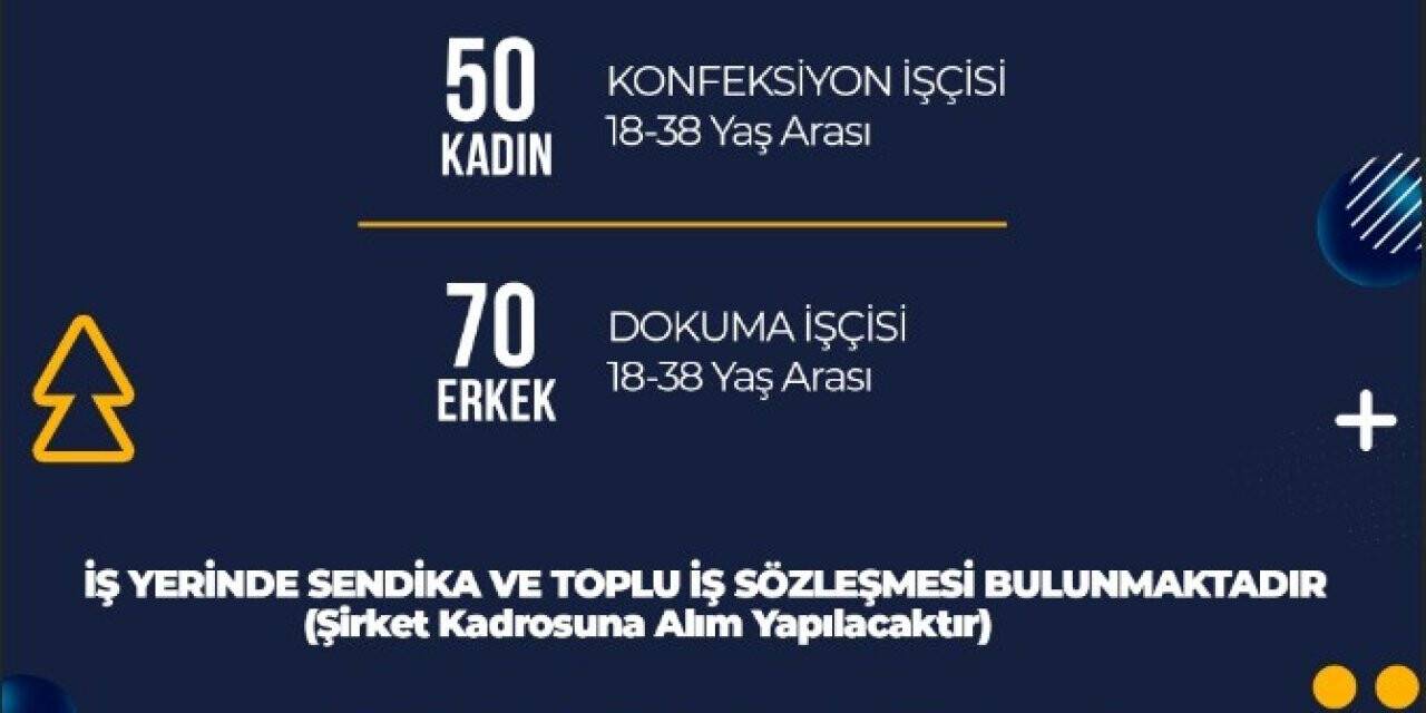 İSKO’da personel alımı sürüyor