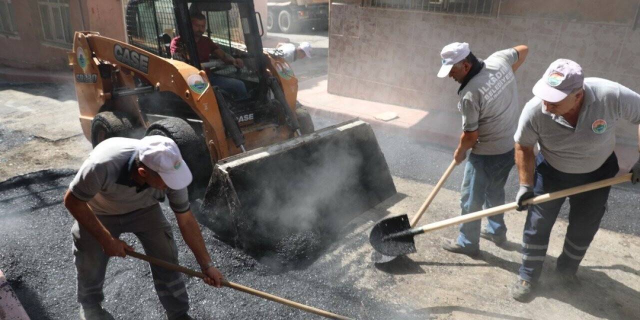 İlkadım’da üstyapı çalışmaları devam ediyor