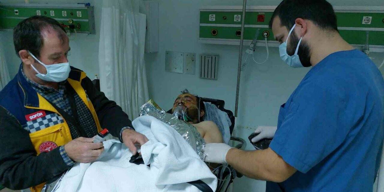 Samsun’da ev yangını: 1 ölü, 1 yaralı