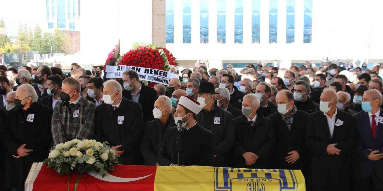 Ankaragücü Onursal Başkanı  Aydın son yolculuğuna uğurlandı