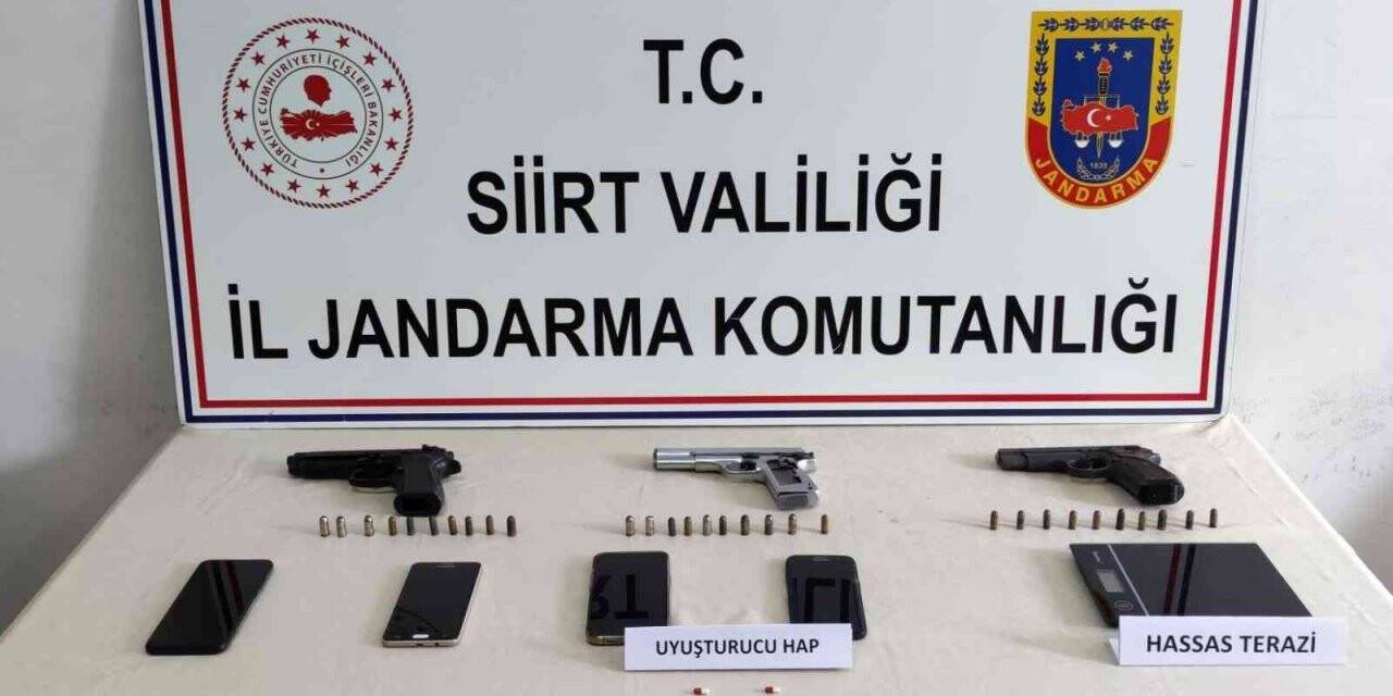 Siirt’te uyuşturucu operasyonu: 5 tutuklama