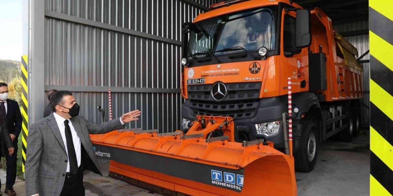 Kış öncesi Karayolları hazırlıkları tamamladı