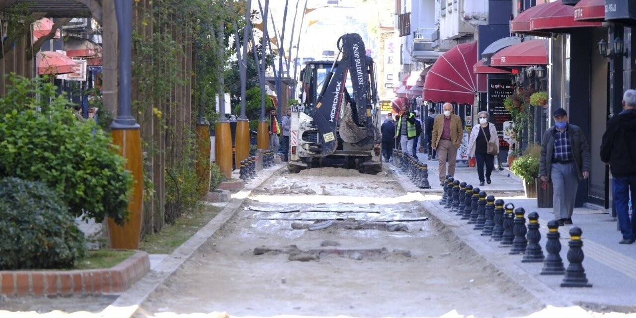 Sakarya Caddesi saha çalışmaları devam ediyor