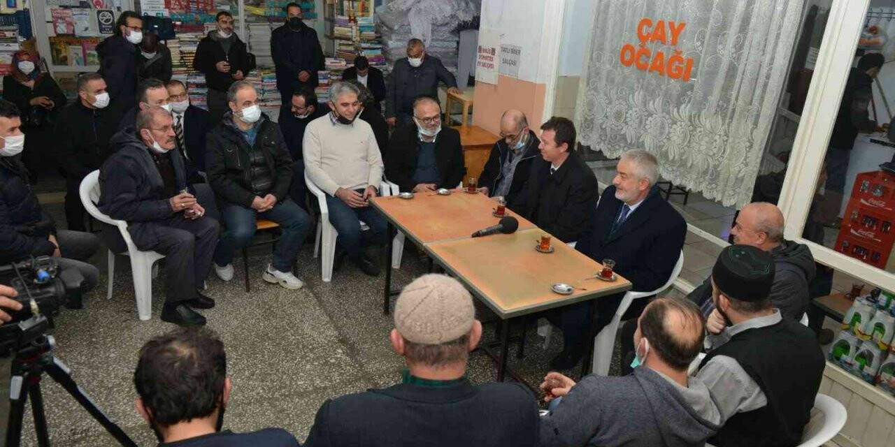 Başdeğirmen, Fatih Çarşısı esnafıyla buluştu