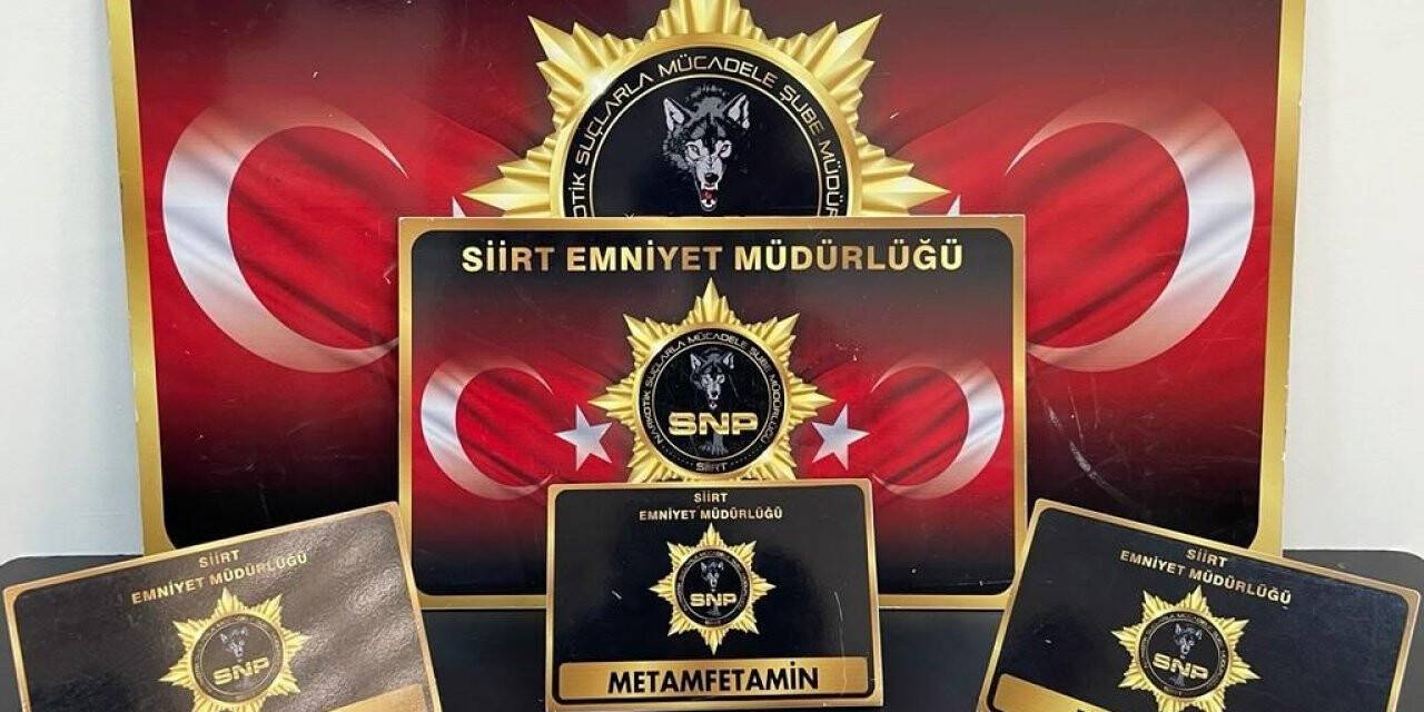 Siirt’te durdurulan şüpheli şahıs üzerinde uyuşturucu madde çıktı