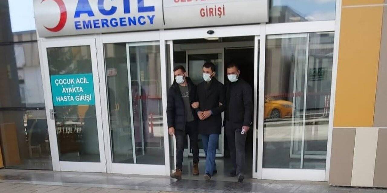 10 yıl hapis cezasıyla aranan şahıs hastane randevusuna giderken yakalandı