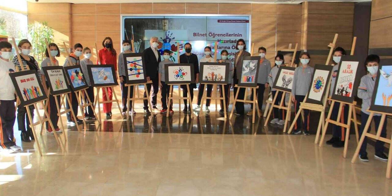 Öğrencilerin ‘Özgürlük Sergisi’