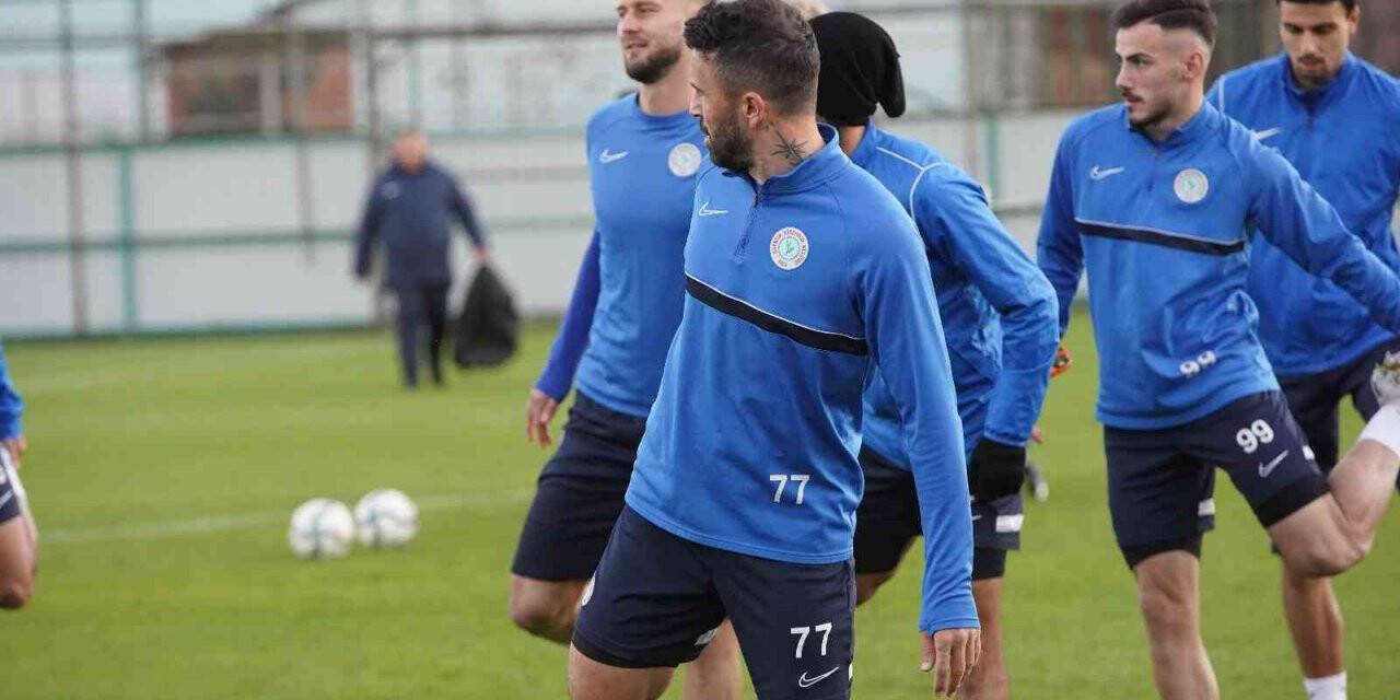 Çaykur Rizespor, Göztepe maçının hazırlıklarını tamamladı