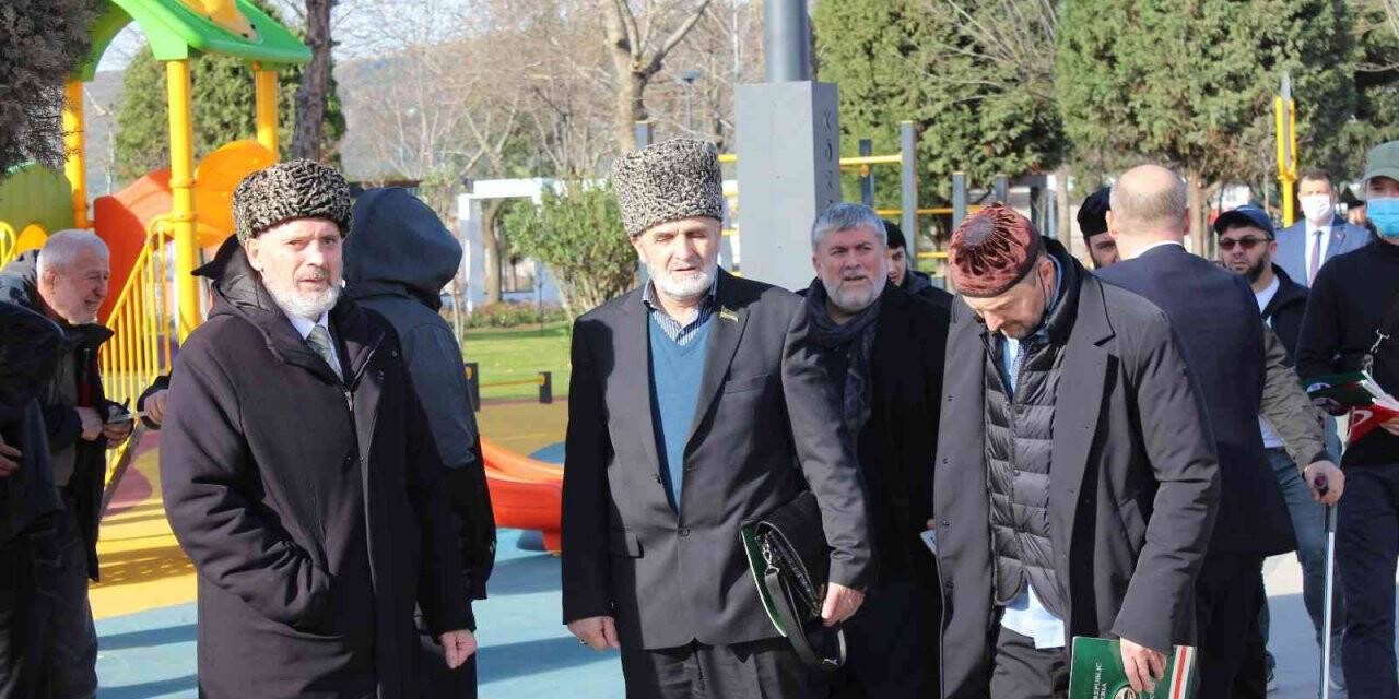 Kocaeli’de Cevher Dudayev Parkı törenle açıldı