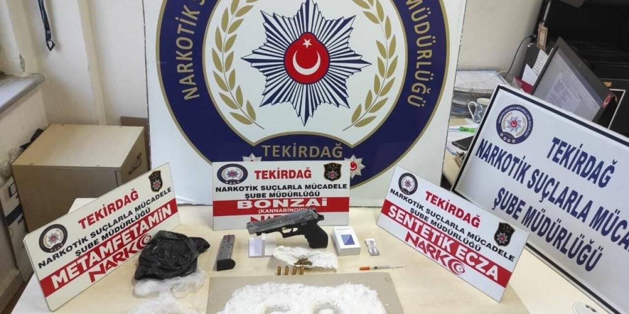 Tekirdağ’da uyuşturucu operasyonu: 190 kişiden 30’u tutuklandı