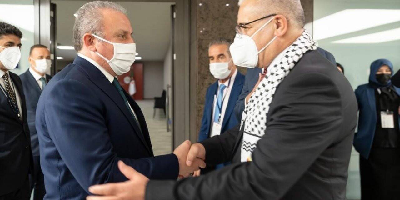 TBMM Başkanı Şentop, Cezayir Ulusal Halk Meclisi Başkanı ile bir araya geldi