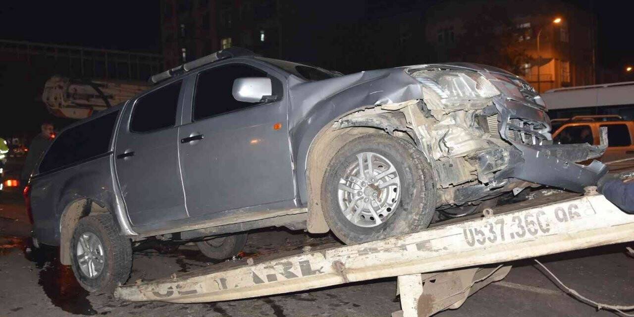 Siverek’te zincirleme trafik kazası: 5 yaralı