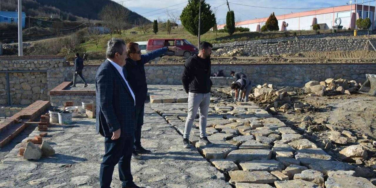 Hilaltepe mesire alanında çalışmalar devam ediyor