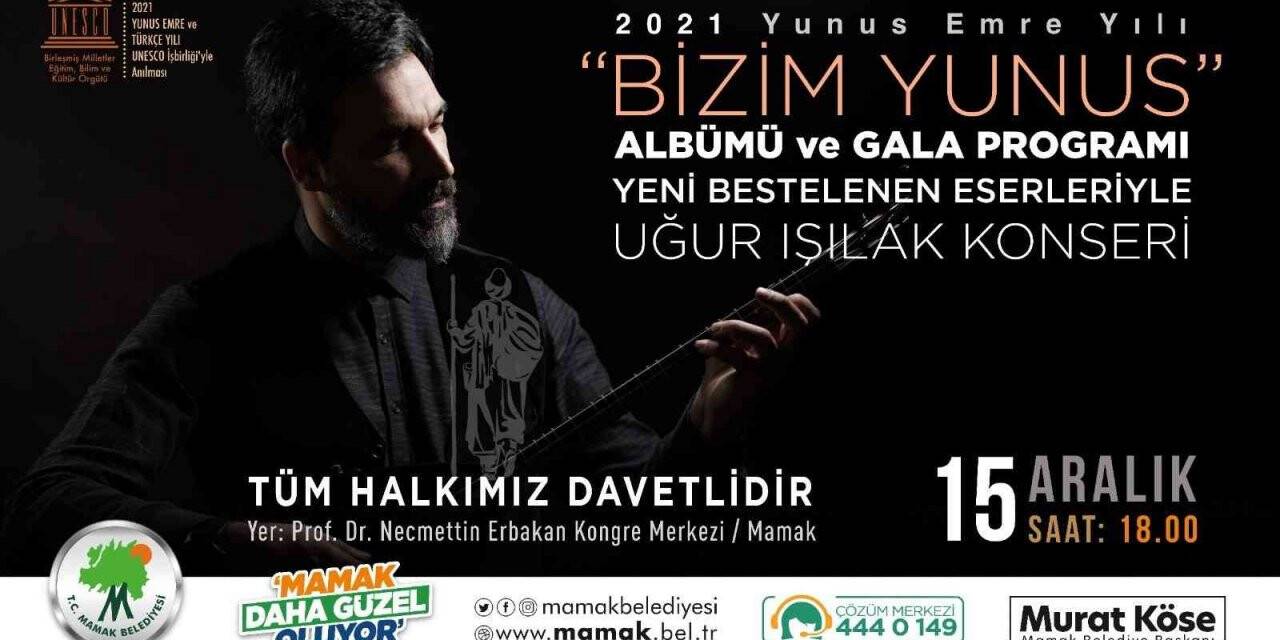 “Bizim Yunus” Albümü, Mamak’ta sevenleriyle buluşacak