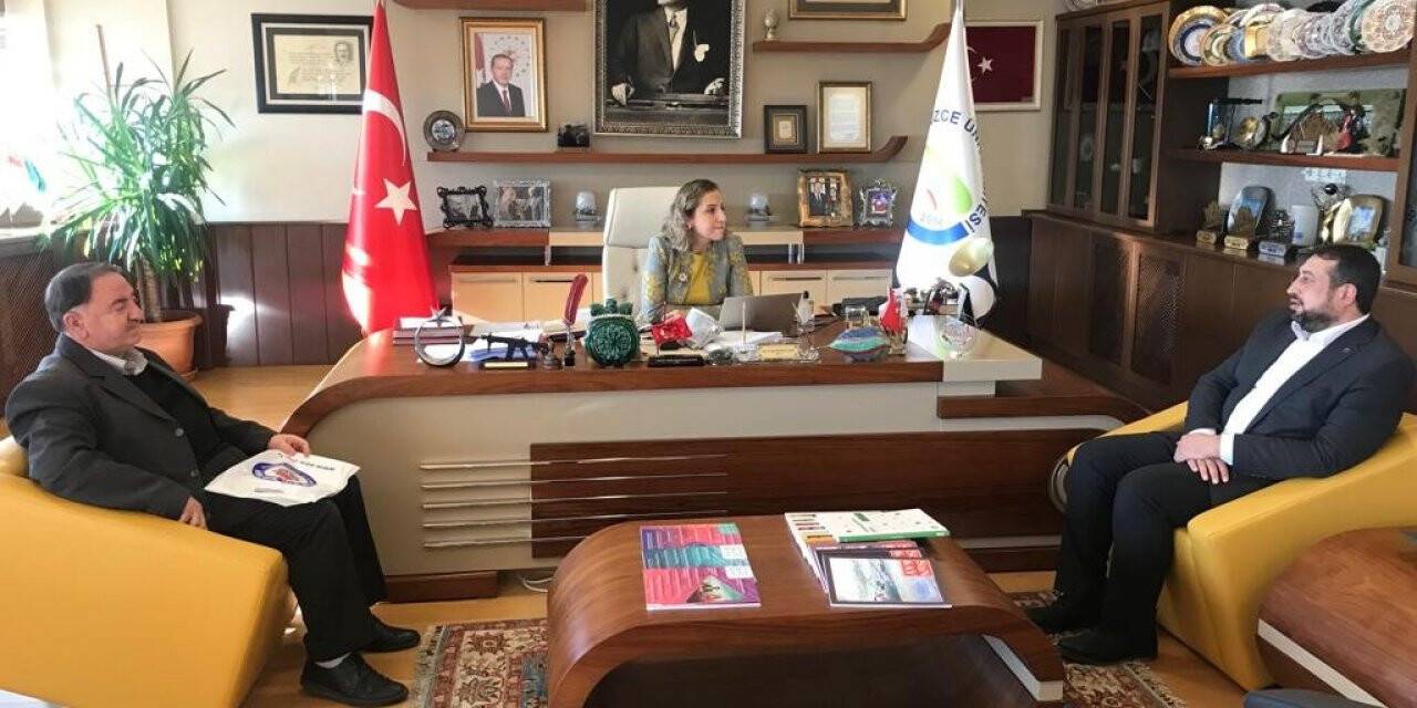 Memur-Sen’den Rektör’e ziyaret