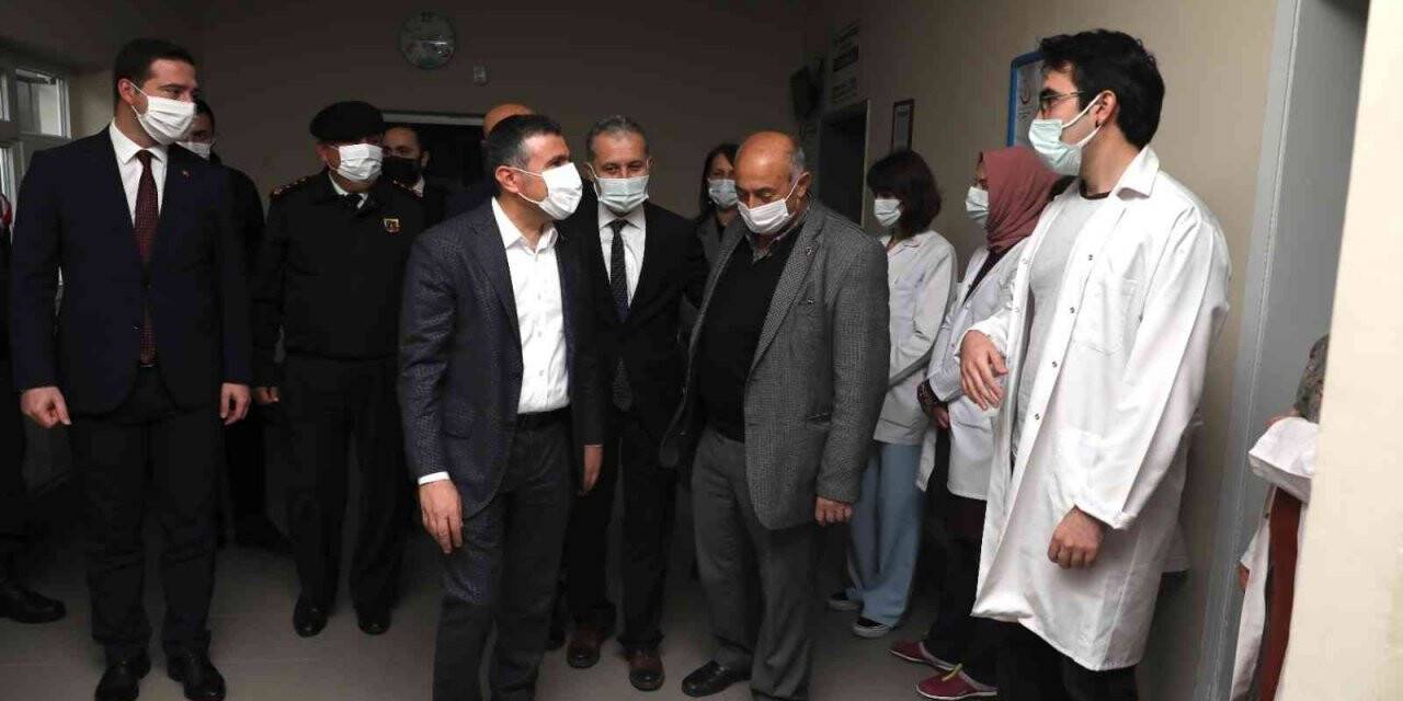 Yeni sağlık merkezinde inceleme yapıldı