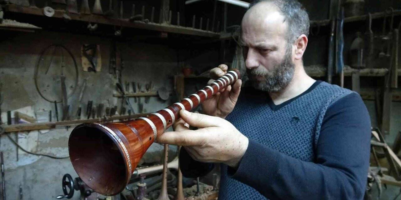 Türkiye’nin yapımı en zor zurnası atadan kalma yöntemlerle imal ediliyor