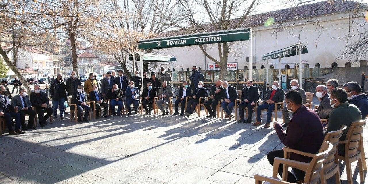 Başkan Büyükkılıç ilçe ziyaretlerine Özvatan ile devam etti