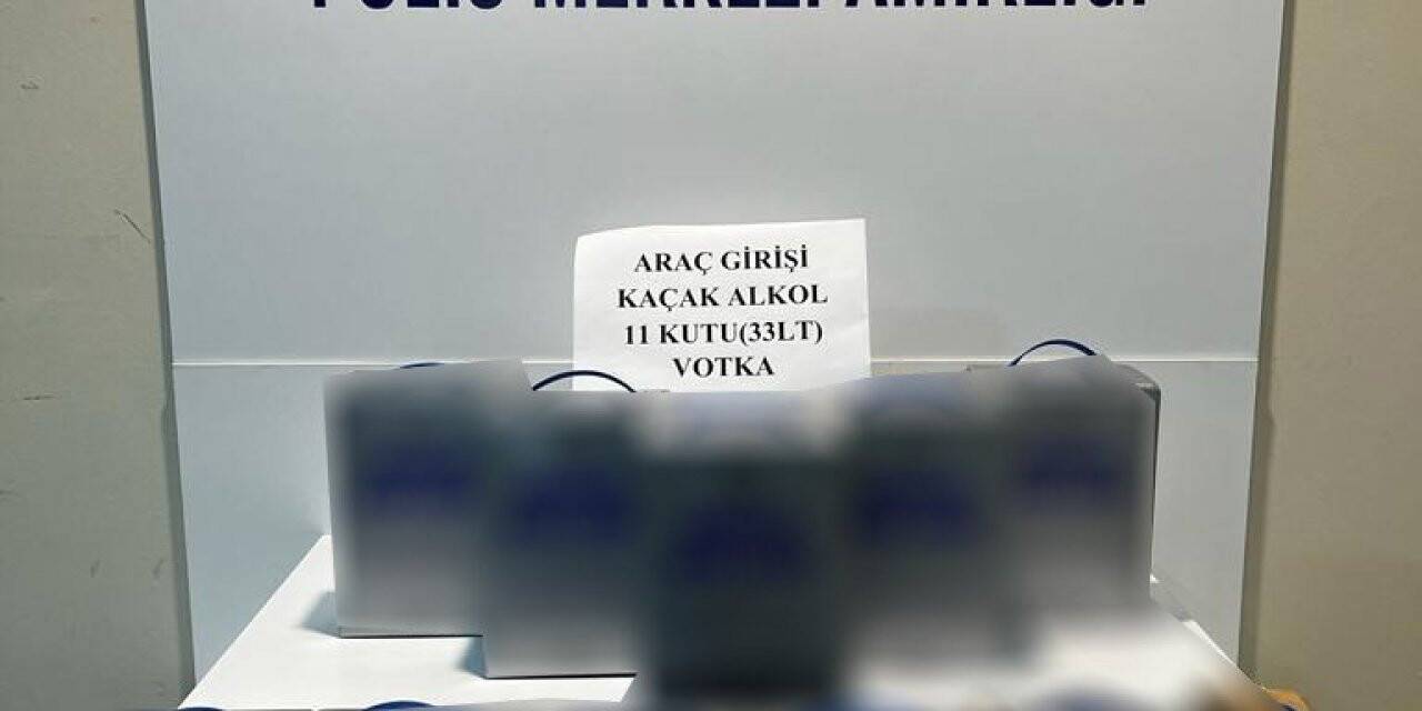Sahte alkolü İzmir’e götürecekti, yakalandı