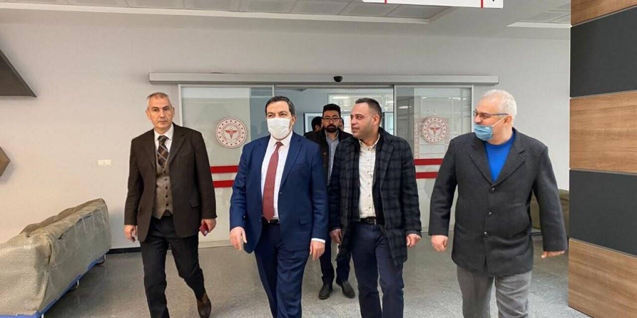 Doğanşehir Devlet Hastanesi’nin yeni hizmet binası açılmayı bekliyor