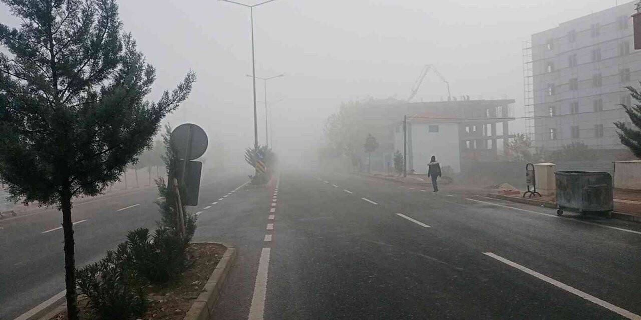 Dicle’de dün geceden beri görünen sis, öğle saatlerine kadar etkisini sürdürdü