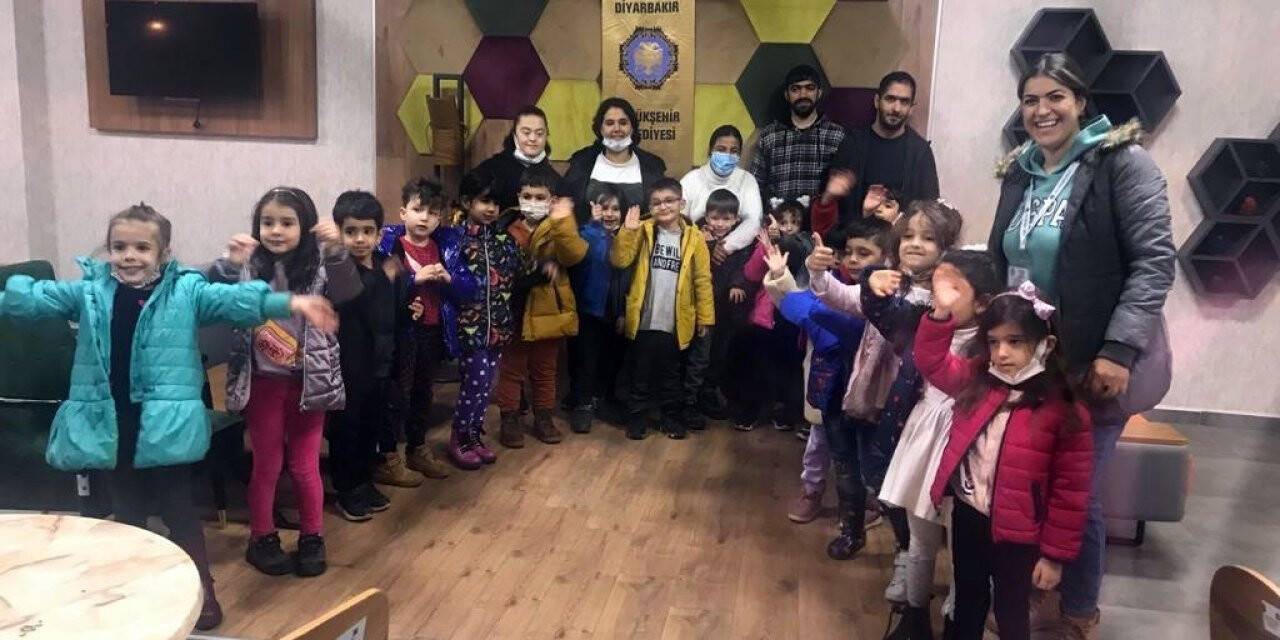 Minikler Aktif Yaşam Merkezini ziyaret etti
