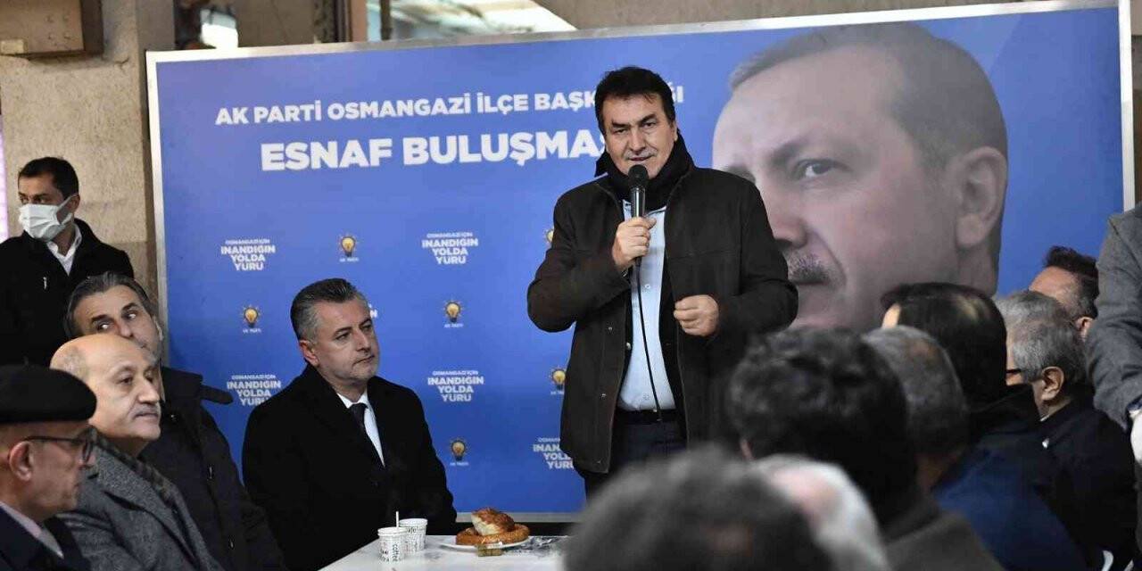 Dündar, Gençosman esnafının sıkıntılarını dinledi