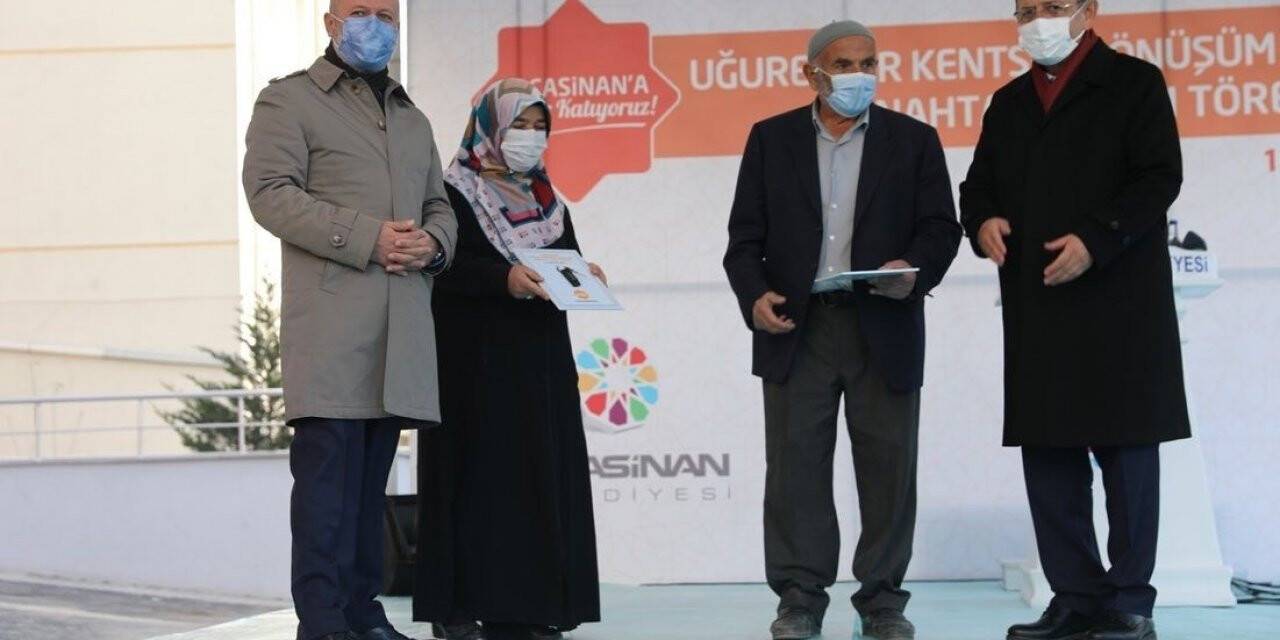 Kocasinan’ın Uğurevler konutlarında mutlu son